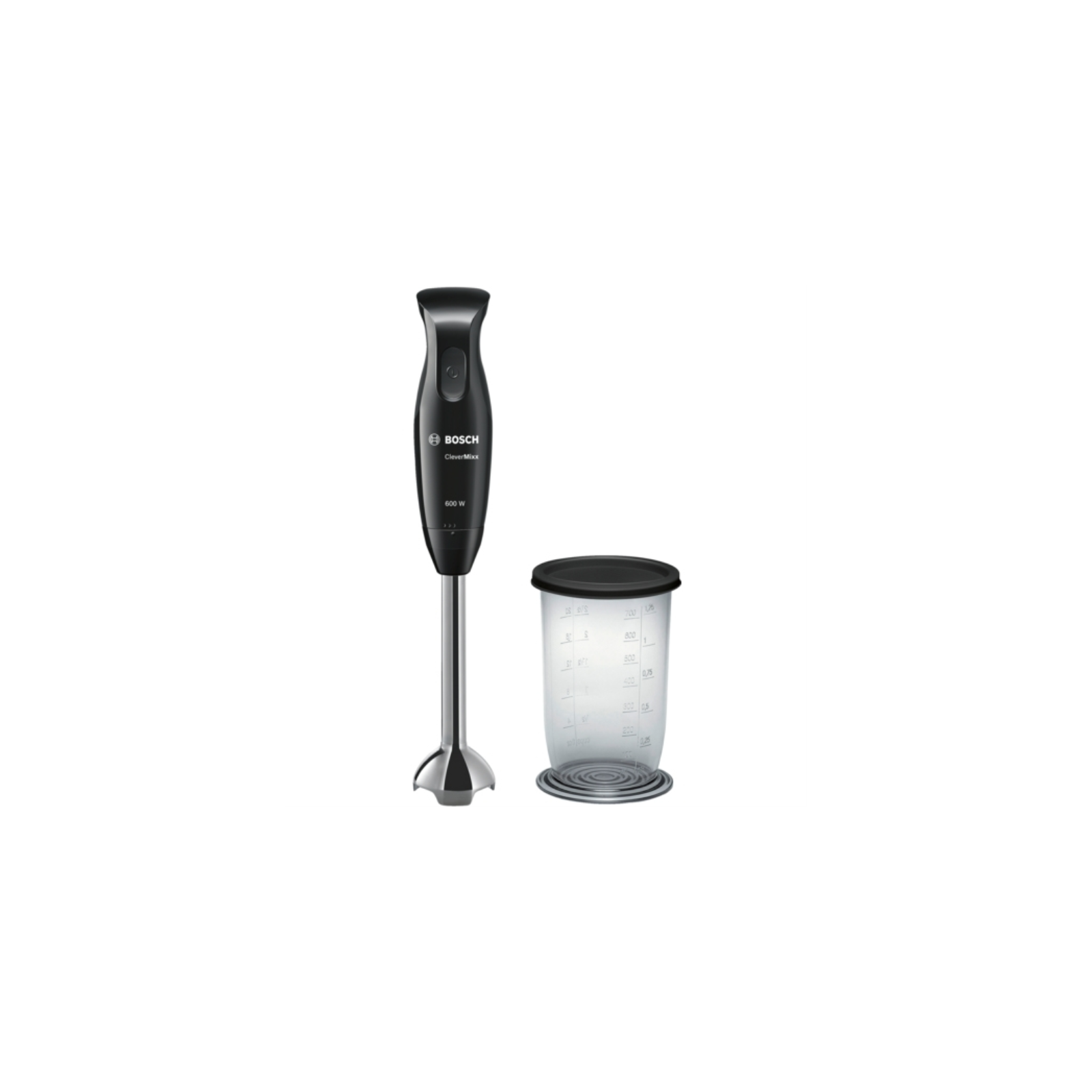 BATIDORA DE MANO BOSCH MSM2610B 600W NEGRO VASO