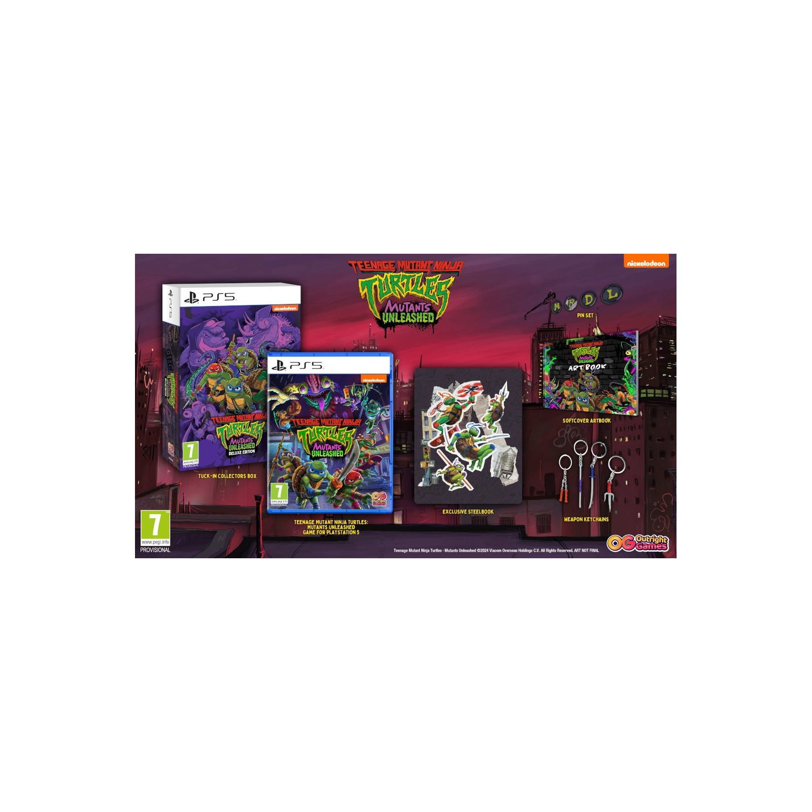 TEENAGE MUTANT NINJA TURTLES: MUTANTS UNLEASHED - DELUXE EDITION