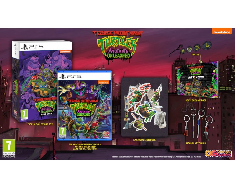 TEENAGE MUTANT NINJA TURTLES: MUTANTS UNLEASHED - DELUXE EDITION