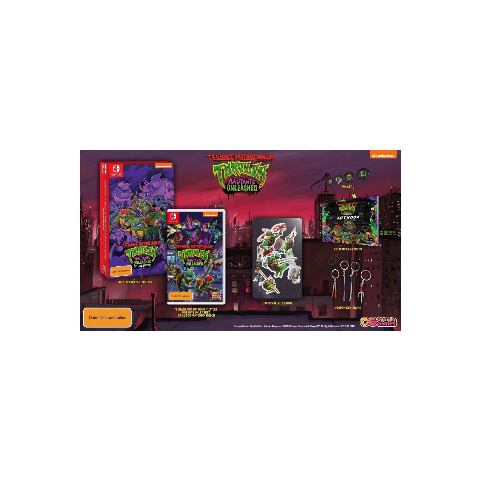 TEENAGE MUTANT NINJA TURTLES: MUTANTS UNLEASHED - DELUXE EDITION