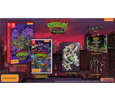 TEENAGE MUTANT NINJA TURTLES: MUTANTS UNLEASHED - DELUXE EDITION