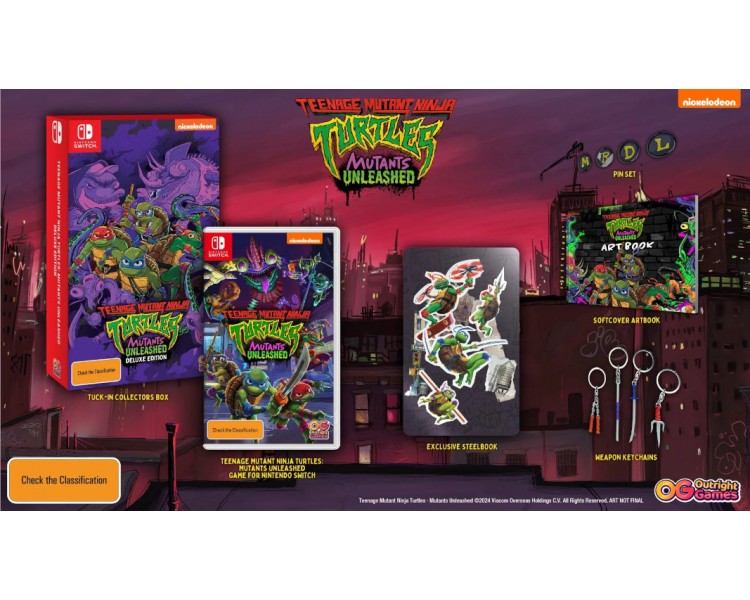 TEENAGE MUTANT NINJA TURTLES: MUTANTS UNLEASHED - DELUXE EDITION