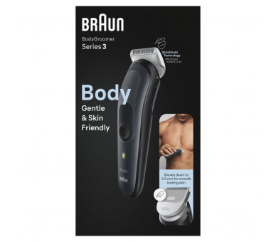 AFEITADORA CORPORAL MASCULINA BRAUN BG3340