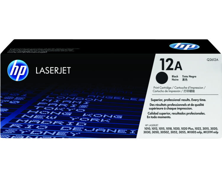 TONER HP 12A NEGRO