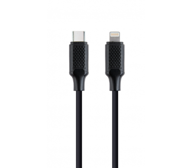 CABLE DE CARGA Y DATOS GEMBIRD USB TIPO C A 8 PINES 15 M