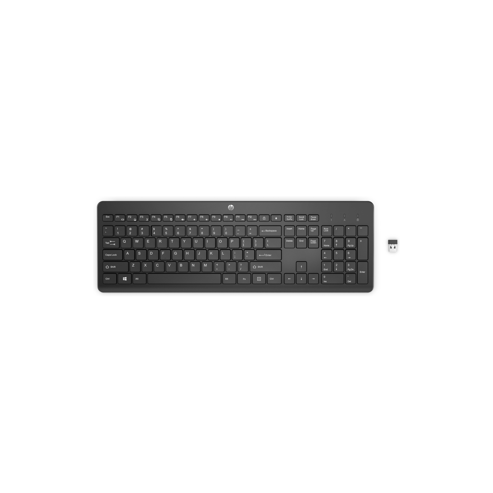 TECLADO HP INALAMBRICO 230 NEGRO