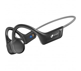 Auriculares leotec osea ipx7 inalambrico gris