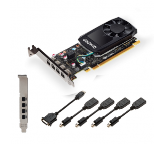 TARJETA GRAFICA PNY QUADRO P1000 4GB GDDR5