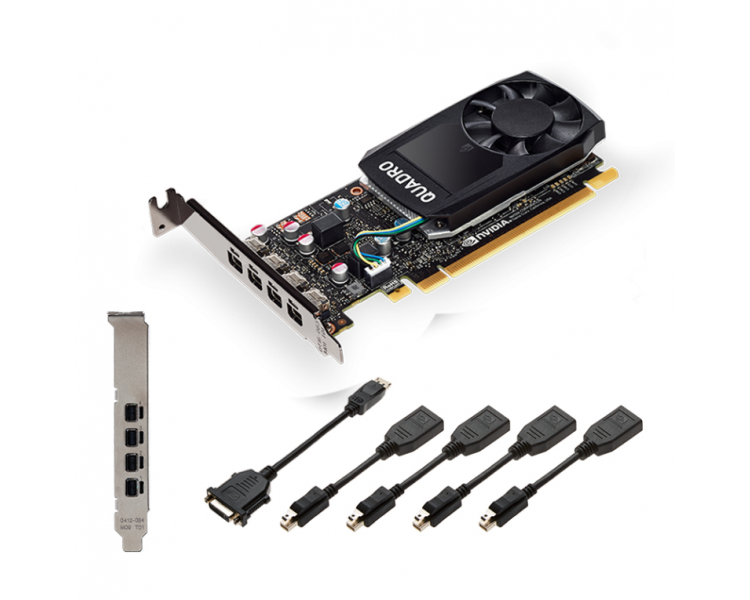 TARJETA GRAFICA PNY QUADRO P1000 4GB GDDR5