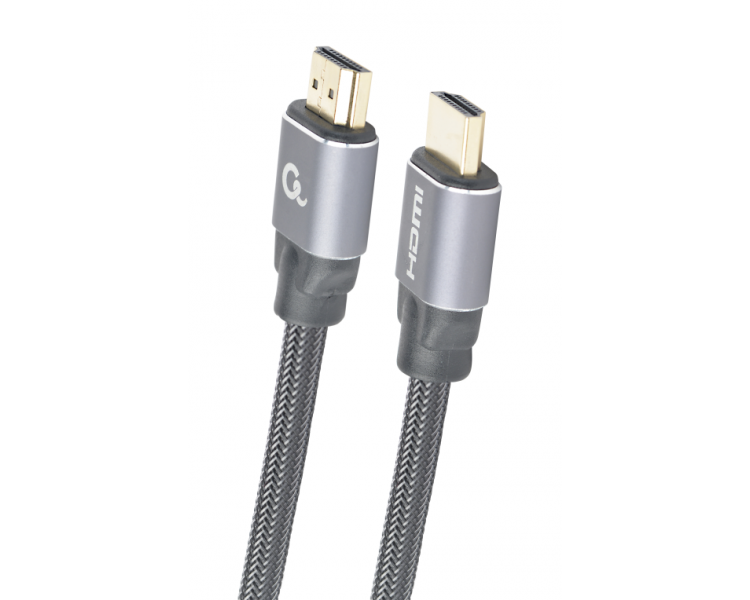 CABLE HDMI 20 4K 60HZ GEMBIRD CCBP HDMI 2M PREMIUM TRENZADO ETHERNET 2M NEGRO