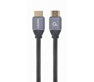 CABLE HDMI 20 4K 60HZ GEMBIRD CCBP HDMI 1M PREMIUM TRENZADO ETHERNET 1M NEGRO