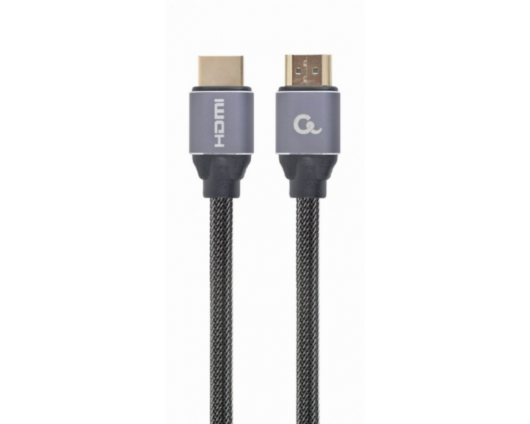 CABLE HDMI 20 4K 60HZ GEMBIRD CCBP HDMI 1M PREMIUM TRENZADO ETHERNET 1M NEGRO