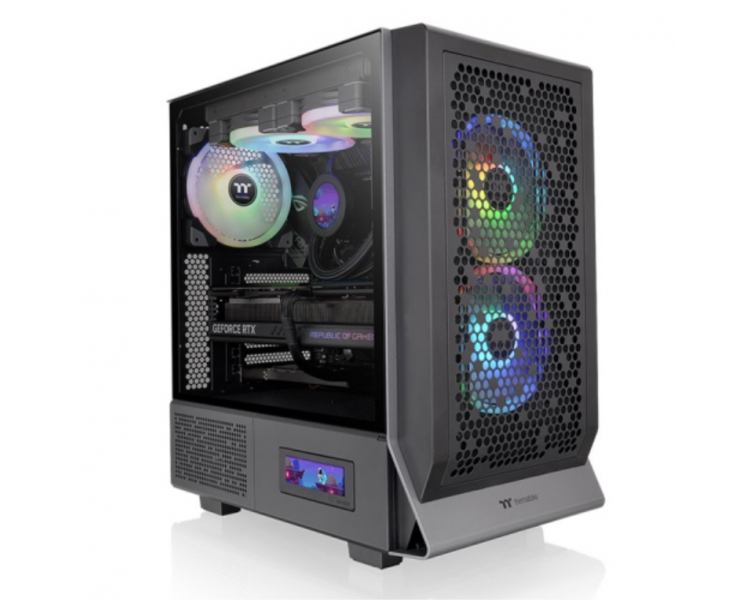 CAJA THERMALTAKE CERES 300 TG ARGB E ATX 2XUSB 32 SIN FUENTE NEGRO