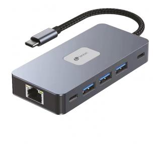 LEOTEC DOCKING STATION 10 1 1USB C PD100 3USB30 1USB C 2HDMI GGL LEC TJSD MCSD