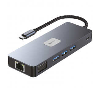 LEOTEC DOCKING STATION 11 1 PLUS 1USB C PD100 3USB32 HDMI VGA GGL LECTJSD MCSD