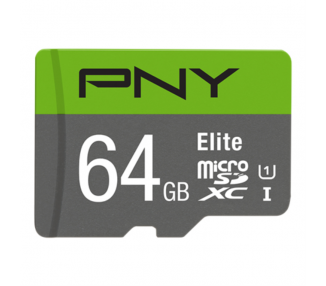 MICRO SD PNY 64GB ELITE UHS I C10 R100