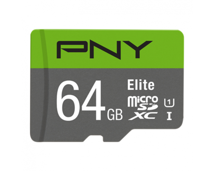 MICRO SD PNY 64GB ELITE UHS I C10 R100