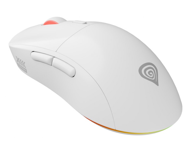 RATON GAMING GENESIS ZIRCON XIII CUSTOMIZABLE INALAMBRICO 26000 DPI BLANCO