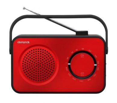 ph2Radio Portable Aiwa R 190RD h2Radio portatil analogica elegante y con diseno suave al tactobrbCOMBINACIoN PERFECTA PARA TU C