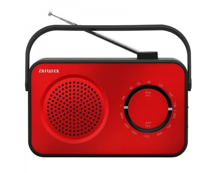 ph2Radio Portable Aiwa R 190RD h2Radio portatil analogica elegante y con diseno suave al tactobrbCOMBINACIoN PERFECTA PARA TU C