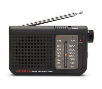 ph2Radio Portatil Aiwa RS 55BK h2brul liReceptor de radio de bolsillo con alta calidad de sonido li liSintonizador analogico do