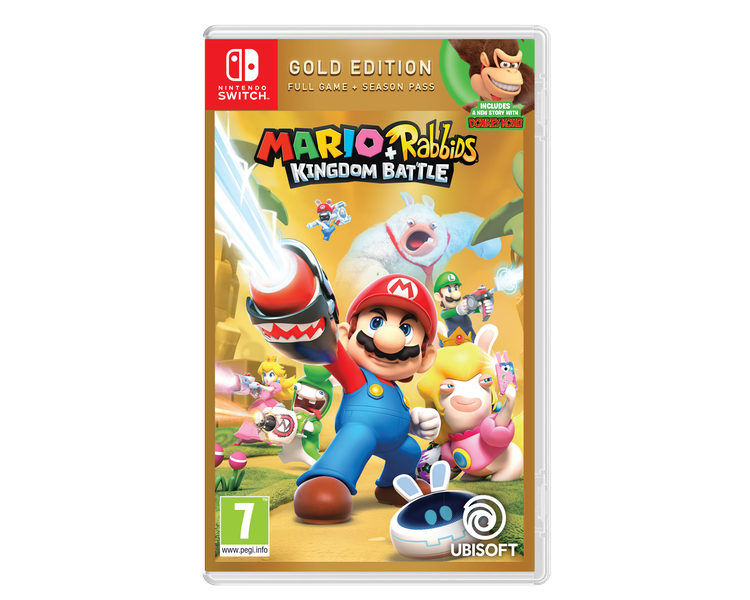 Mario + Rabbids Kingdom Battle (Gold Edition), Juego para Consola Nintendo Switch