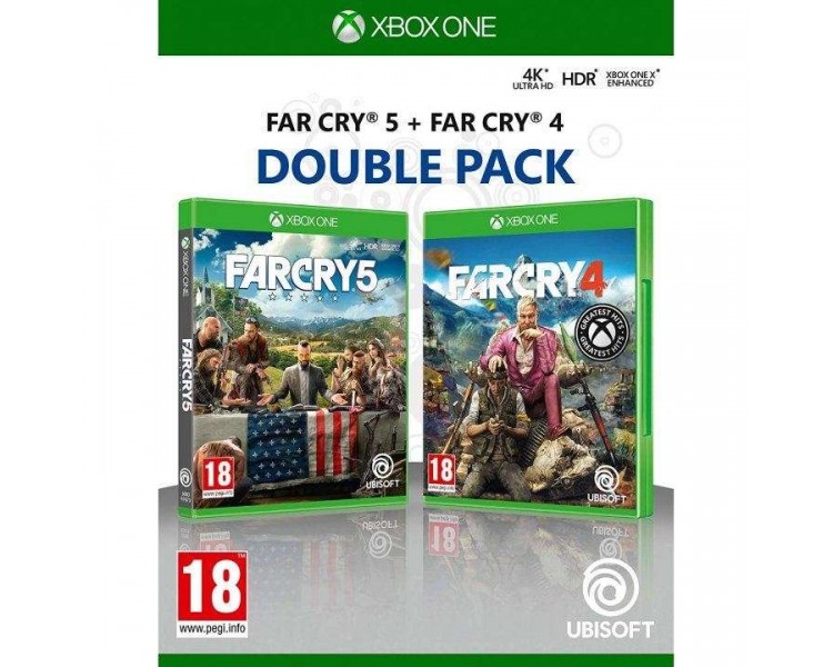 Far Cry 4 + Far Cry 5 Double Pack, Juego para Consola Microsoft XBOX One