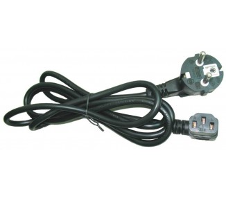 Gembird Cable De Alimentacion Pc-186A-Vde 1.8M Negro