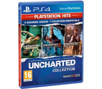 Uncharted Collection Hits Ps4