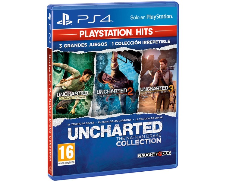 Uncharted Collection Hits Ps4