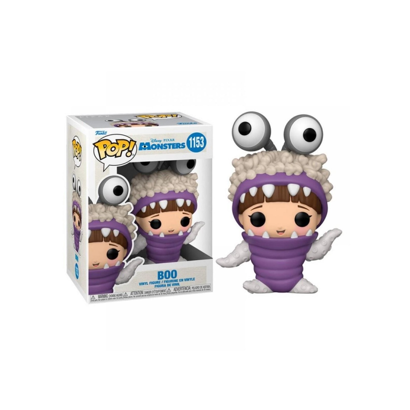 Figura Pop Monsters Inc 20Th Boo With Hood Up
