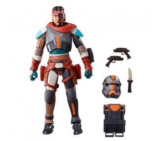 Figura Hunter Mercenary The Bad Batch Star Wars 15Cm