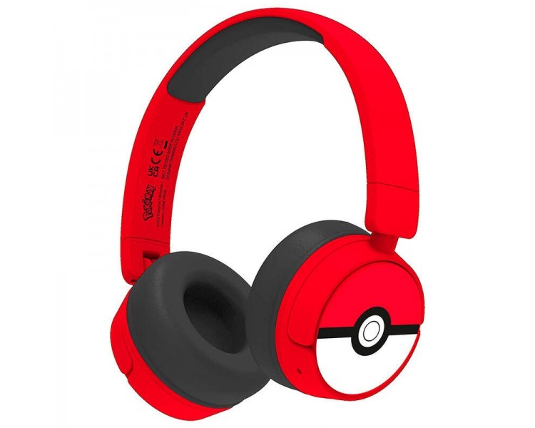 Auriculares Pokemon Poke Ball Kids Bluetooth