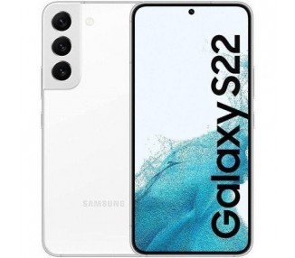 Smartphone Samsung Galaxy S22 8Gb/ 128Gb/ 6.1"/ 5G/ Blanco