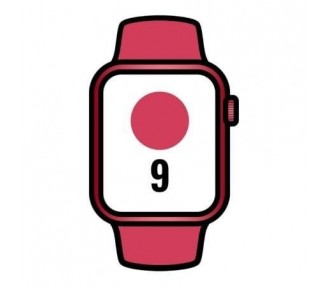 Apple Watch Series 9/ Gps/ 45Mm/ Caja De Aluminio Rojo/ Corr