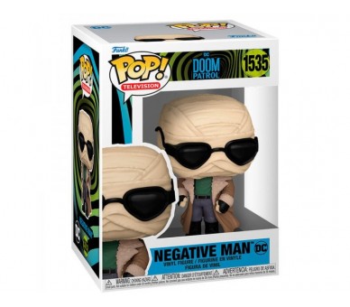 Figura Pop Dc Comics Doom Patrol Negative Man