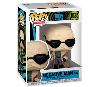 Figura Pop Dc Comics Doom Patrol Negative Man