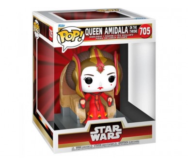 Figura Pop Deluxe Star Wars Queen Amidala On The Throne