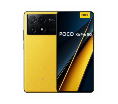 Smartphone Xiaomi Poco X6 Pro 6.67"/ 8Gb/ 256Gb/ 5G/ Amarill