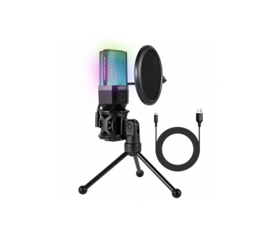 Micrófono Woxter Mic Studio 65 Rgb/ Usb 2.0