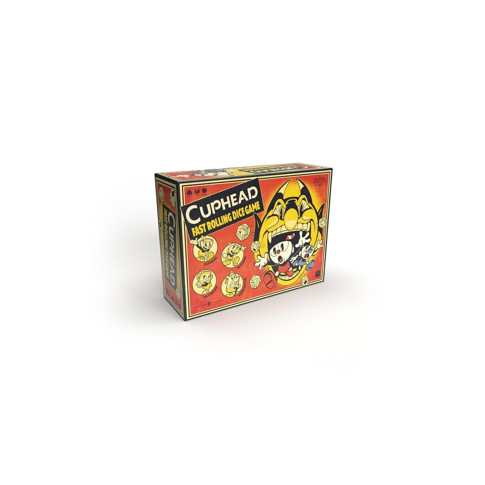 Juego mesa cuphead fast rolling dice