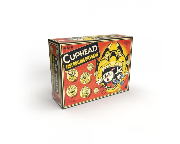 Juego mesa cuphead fast rolling dice