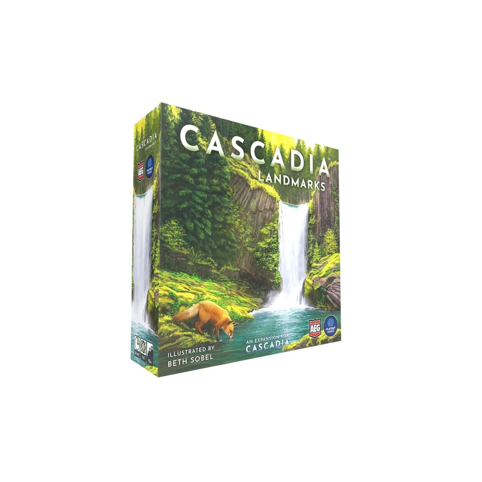 Juego mesa cascadia landmarks ingles