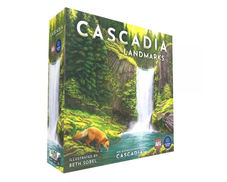 Juego mesa cascadia landmarks ingles