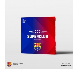 Juego mesa superclub barcelona manager kit