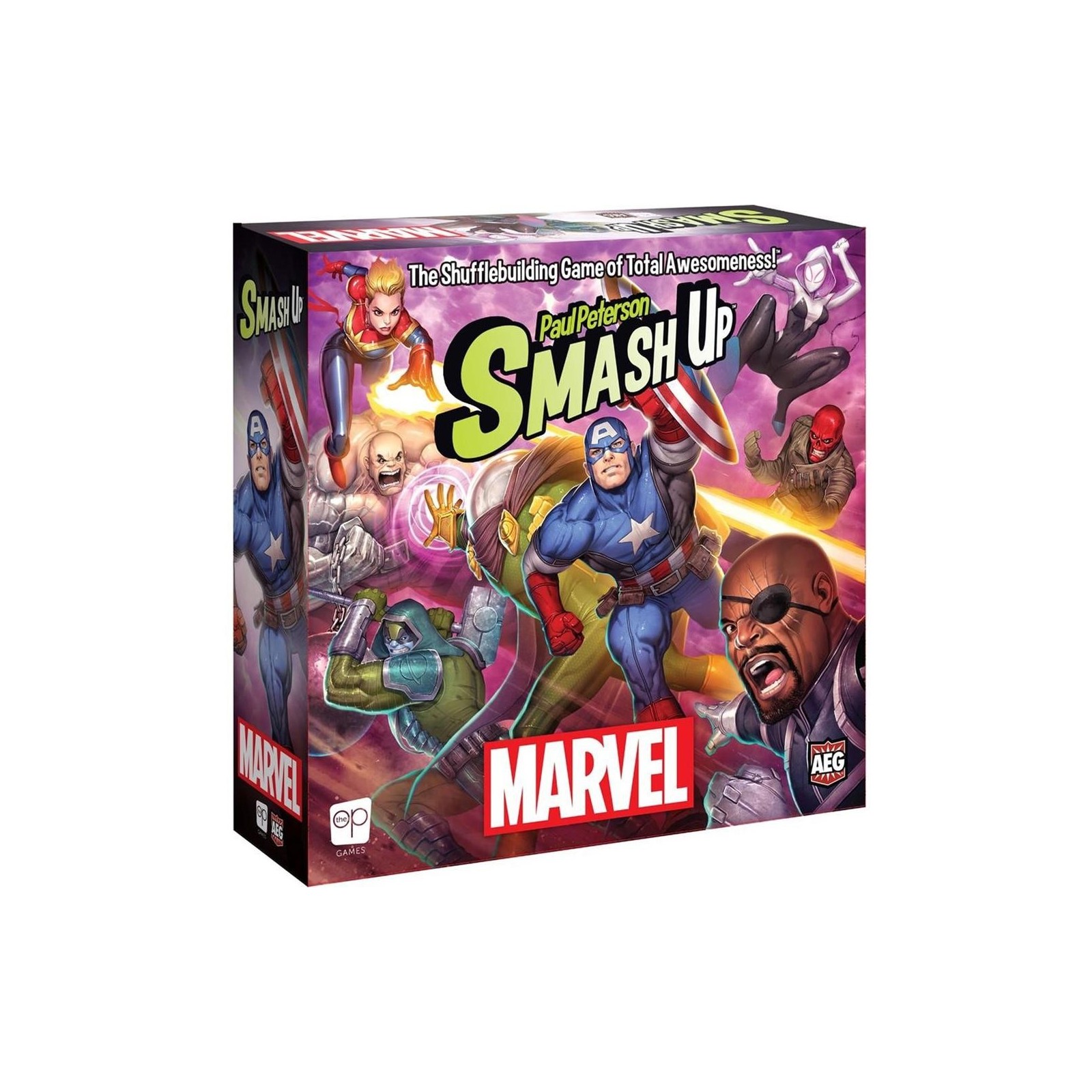 Juego mesa smash up marvel ingles