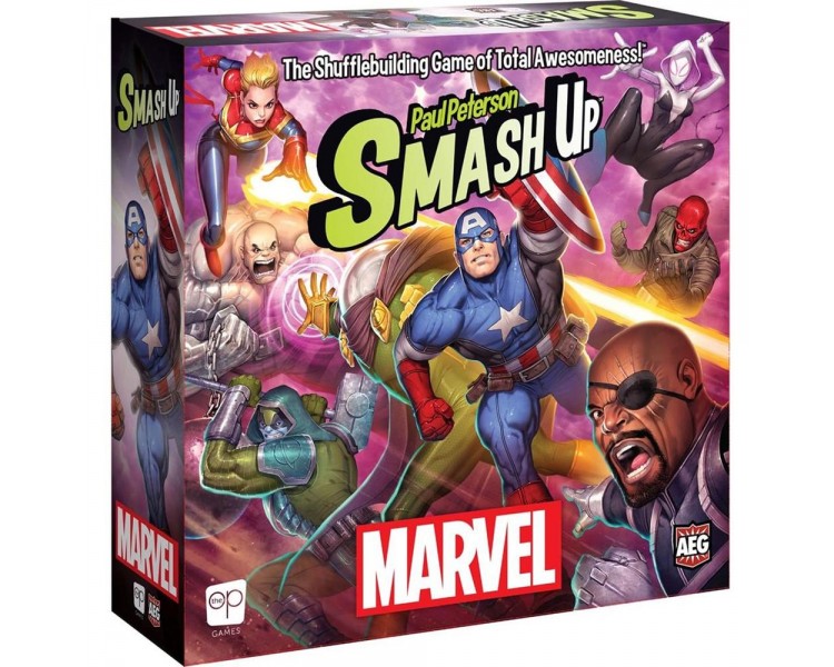 Juego mesa smash up marvel ingles