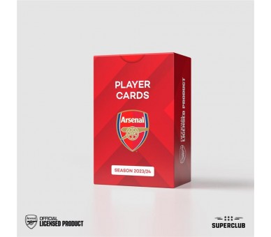 Juego mesa superclub arsenal player cards