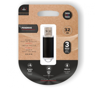 ph2Basic black pendrive 32 Gb memoria usb h2Interface USB 20 Compatible USB 30 USB 31 y 32 Velocidad minima de escritura garant