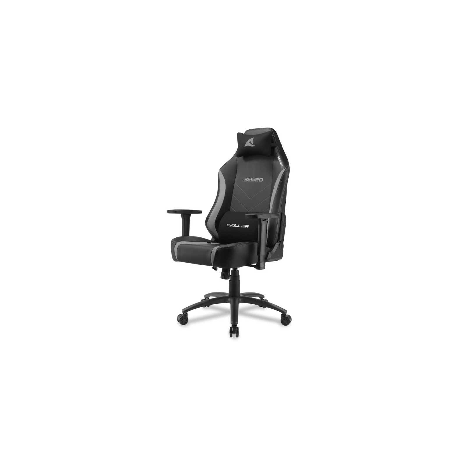 Silla gaming sharkoon sgs20 negro gris